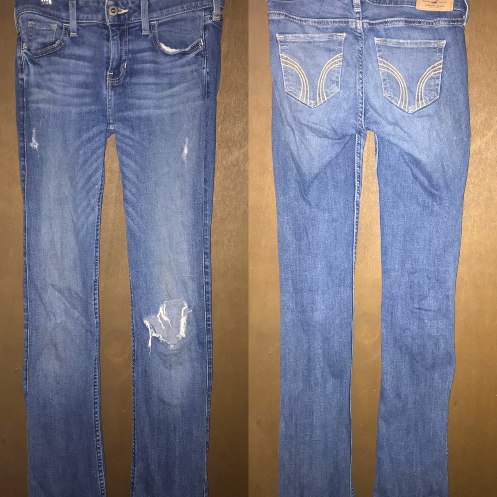 HO Boot Ripped Denim Jeans 👖